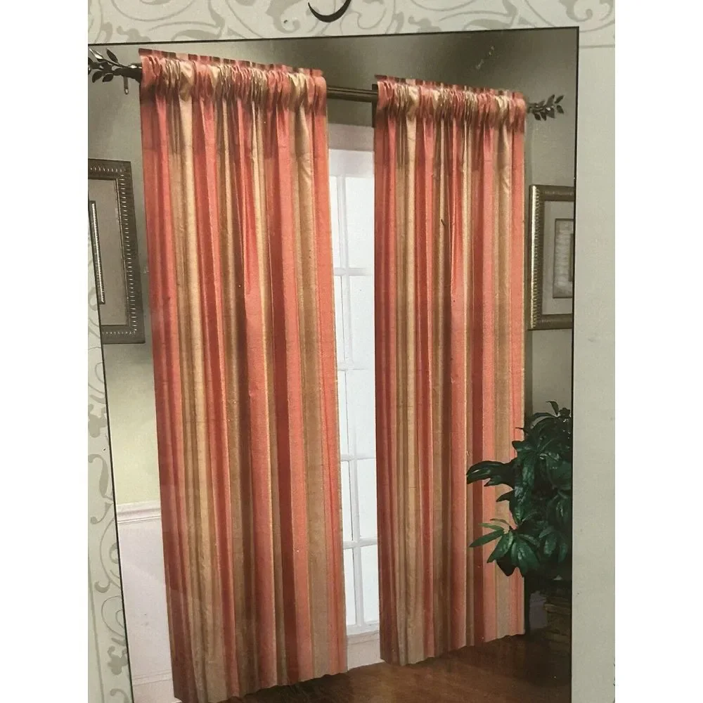 Dupioni Silk ONE Curtain Panel 40x84